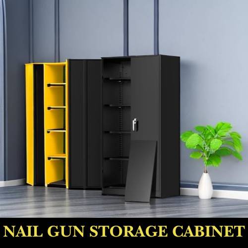 Nail Gun Storage Cabinet