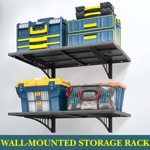 Wall-mounted storage rack