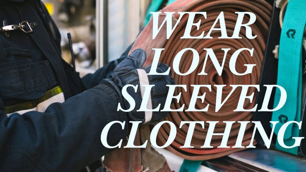 long sleeved clothing