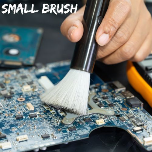 Compressed Air & Small Brush