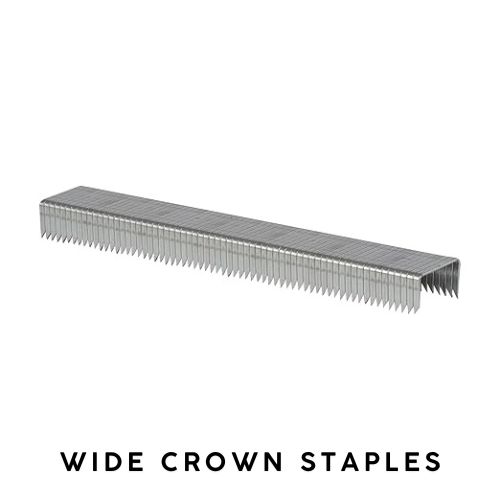 Wide Crown Staples