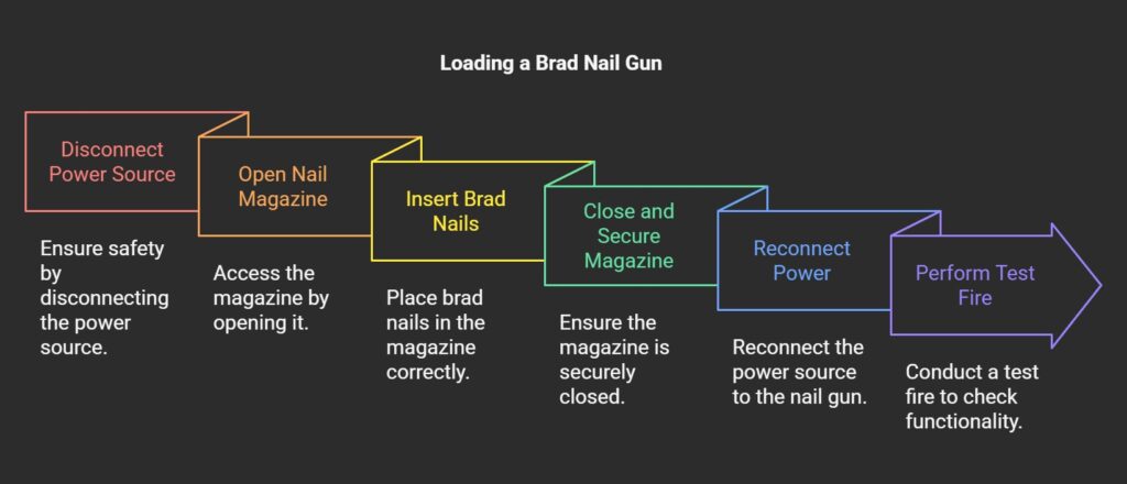 How to Load a Brad Nail Gun