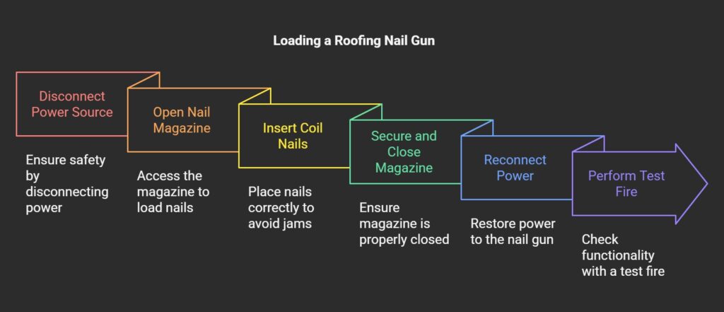 How to Load a Roofing Nail Gun