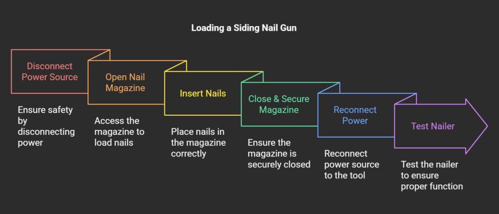 How to Load a Siding Nail Gun